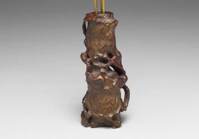 图片[2]-Natural tree root vase, Qing dynasty (1644-1911)-China Archive